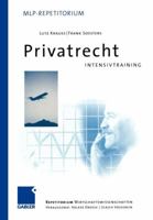 Intensivtraining Privatrecht. 3409126236 Book Cover