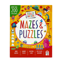 Totally Awesome Mazes and Puzzles: Over 200 Brain-bending Challenges 1680524135 Book Cover