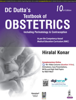 DC Dutta's Textbook of Obstetrics: Including Perinatology & Contraception B0BXPRL184 Book Cover