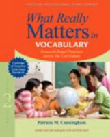 What Really Matters in Vocabulary (What Really Matters Series) 0205570410 Book Cover