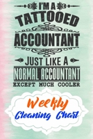 Weekly Cleaning Chart: Yearly Monthly Weekly Daily Household Cleaning Schedule Planner (Undated - Start Any Time) House Keeping Cleaning and Maintenance List Schedule for Accountants and Accounting Ma 1677625058 Book Cover