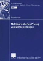 Nutzenorientiertes Pricing Von Messeleistungen 3835002600 Book Cover