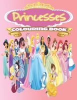 Princesses: Princesses Colouring Book: Princesses Colouring Book For Children And Adults, +54 High Quality Pages, Latest Edition 2021. B091F5Q2RT Book Cover