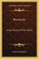 BOCCACCIO 1163137537 Book Cover