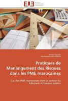 Pratiques de Manangement Des Risques Dans Les Pme Marocaines 3841781705 Book Cover