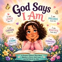 God Says I Am A Christian Children’s Book About Identity in Christ, God’s Love, and Self-Worth for Kids B0GS6ZKQ28 Book Cover