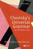 Chomsky's Universal Grammar: An Introduction 0631195564 Book Cover
