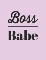 Boss Babe: A Weekly 2020 Planner From Jan 1-Dec 31st One Page Per Week- To Do List ,Gratitude Area To Write In And Stay Organized! Makes A Perfect Gift- 8.5x11 Inches 1693259060 Book Cover