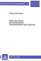 Wider Das Verbot Der Semantischen Geschlossenheit Einer Sprache: Der Wert Unliebsamer Sprachlicher Strukturen Fuer Die Reduktion Von Graphentheorie Au 3631319185 Book Cover