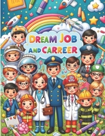 Dream Job and Career: A Coloring Book for Kids: Explore the World of Professions: A Fun and Educational Coloring Journey for Kids B0CPBVLSH9 Book Cover