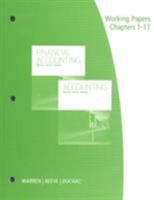 Working Papers, Chapters 1-17: Accounting and Financial Accounting 0324663986 Book Cover
