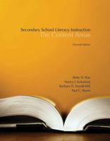 Secondary School Literacy Instruction 061864282X Book Cover