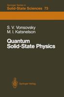Quantum Solid State Physics (Springer Series in Solid-State Sciences) 3642501664 Book Cover