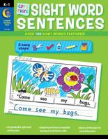 Creative Teaching Press Cut & Paste Sight Word Sentences 1616017155 Book Cover