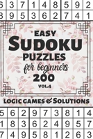 Easy Sudoku Puzzles for Beginners: 200 Easy Sudoku Logic Games and Solutions for Kids and Learners. Large Print Multiple Grids (Series Vol 4) : Halloween, Thanksgiving and Christmas Gift 1695290909 Book Cover