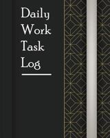 Daily Work Task Log: Work Tracker 1793403341 Book Cover