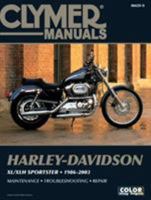 Clmyer Harley-Davidson XL/XLH Sportster 1986-2003 (Clymer Motorcycle Repair) (Clymer Motorcycle Repair) 1599691493 Book Cover