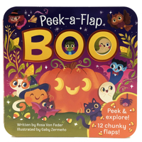 Boo Halloween Lift-a-Flap Board Book Ages 0-4 1680521896 Book Cover