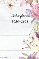 Wochenplaner 2020-2021: Netter Lila Blumen Wochen - und Monatsplaner Terminkalender Tagesplaner ein Liebevolles Geschenk f�r Frauen Kollegen 1704060656 Book Cover