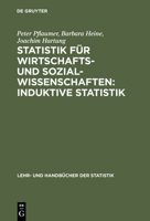 Statistik Fur Wirtschafts- Und Sozialwissenschaften: Induktive Statistik 3486240153 Book Cover