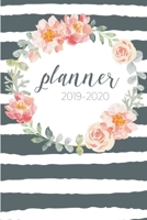 Planner 2019 - 2020: Meu Calendário 2019 - 2020 Para sua organização - Agenda satados de setembro 2019 a dezembro 2020 Planejador mensal (Portuguese Edition) 0359770576 Book Cover