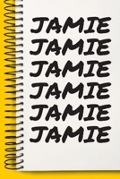 Name JAMIE Customized Gift For JAMIE A beautiful personalized: Lined Notebook / Journal Gift, Notebook for JAMIE ,120 Pages, 6 x 9 inches , Gift For ... Notebook,Customized Journal, The Diary of, F 1678879738 Book Cover