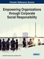 Empowering Organizations Through Corporate Social Responsibility 1466672943 Book Cover