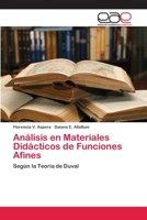 Análisis en Materiales Didácticos de Funciones Afines 3659057215 Book Cover