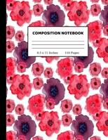 Composition Notebook: Wide Ruled Paper Notebook Journal Cute Wide Blank Lined Workbook for Teens Kids Students Girls for Home School College Writing Notes 8.5 x 11 Inches 110 pages 1705979823 Book Cover