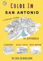 San Antonio Coloring Book 1806881209 Book Cover