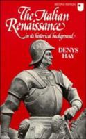 The Italian Renaissance in its Historical Background 0521093988 Book Cover