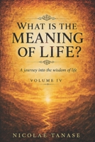 What is the Meaning of Life?: A journey into the wisdom of life (Vol.IV) B092H87LWM Book Cover