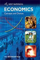 Economics: Concepts and Choices: Student Edition 2011 0547082940 Book Cover