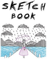 SKETCH BOOK: A Large Notebook With Blank Paper for Drawing, Writing, Painting, Sketching, 100 Pages, 8x10 1677679875 Book Cover