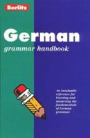 Berlitz German Grammar Handbook (Berlitz Language Handbooks) 2831563909 Book Cover