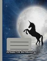 Interactive Notebook : Inb Template Composition Book: Table of Contents, Numbered Pages, Sketch Paper (Left Output), Wide Ruled (Right Input) and Glossary 8. 5 X 11 Softcover Doodle Notes Writing Pad 1794058443 Book Cover