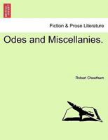 Odes and Miscellanies. 1241549680 Book Cover