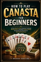 HOW TO PLAY CANASTA FOR BEGINNERS: An Easy Step-By-Step Companion To Develop Winning Tactics, Strengthen Logical Thinking, And Elevate Every Round Into A Memorable Experience B0H3MMLJYJ Book Cover