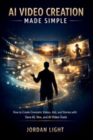 AI Video Creation Made Simple: How to Create Cinematic Videos, Ads, and Stories with Sora AI, Veo, and AI Video Tools B0GH6PCN2H Book Cover