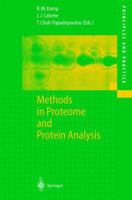 Methods in Proteome and Protein Analysis (Principles and Practice) 3540202226 Book Cover