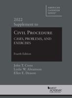 Civil Procedure: Cases, Problems, and Exercises, 4th, 2022 Supplement 1636599125 Book Cover