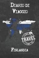 Diario di Viaggio Finlandia: 6x9 Diario di viaggio I Taccuino con liste di controllo da compilare I Un regalo perfetto per il tuo viaggio in Finlandia e per ogni viaggiatore 1675064253 Book Cover