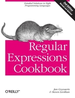 Regular Expressions Cookbook 0596520689 Book Cover