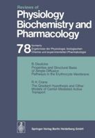 Reviews of Physiology, Biochemistry and Pharmacology, Volume 78 3662309734 Book Cover