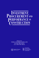 Investment, Procurement and Performance in Construction: The First National RICS Research Conference 0419174001 Book Cover
