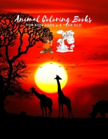 Animal Coloring Books For Kids Ages 4-8 Year Old: Animal Colouring Book Cartoon For Boys, Girls Toddlers & Teens Or Adult Best Xmas & Birthday Gifts With 100 Full Colour Pages Vol 12 1712752138 Book Cover