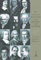 The European Philosophers from Descartes to Nietzsche (Modern Library Classics) 0375758046 Book Cover