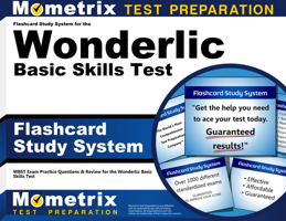 Flashcard Study System for the Wonderlic Basic Skills Test: WBST Exam Practice Questions & Review for the Wonderlic Basic Skills Test (Cards) 1610730666 Book Cover