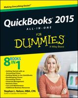QuickBooks 2015 All-In-One for Dummies 1118920171 Book Cover