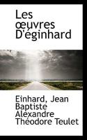 Les œuvres D'éginhard 055935696X Book Cover